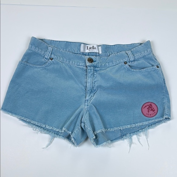 Luella Pants - Luella for Target corduroy Shorts with Frayed Hem. Size 15 Juniors